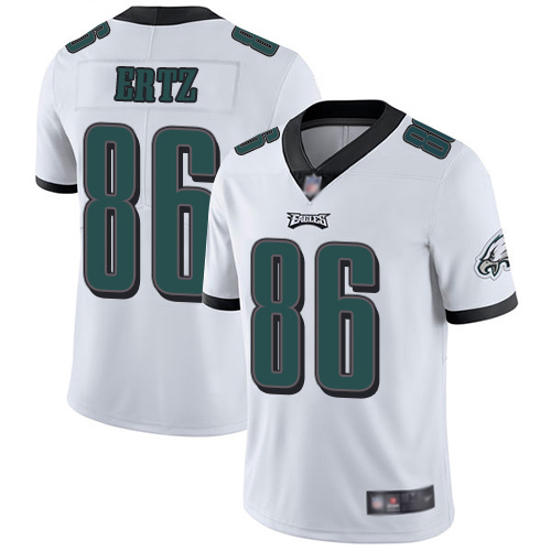 Men Philadelphia Eagles 86 Zach Ertz White Vapor Untouchable NFL Jersey Limited Player Football